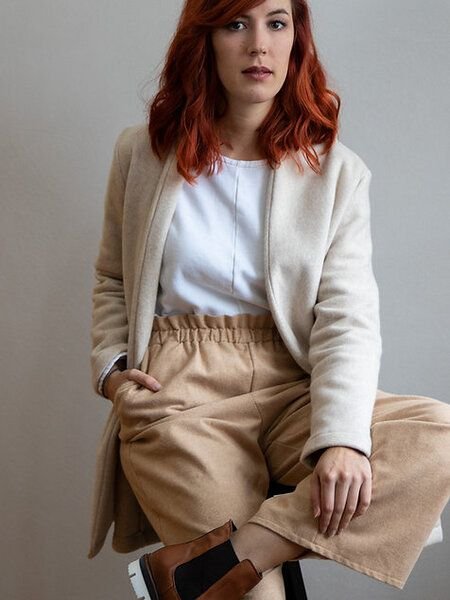 Ecostories Cardigan Wolke 7 aus 100% Biobaumwollfleece