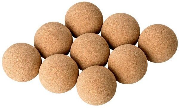 Kork-Deko Kugel aus Presskork 40 mm