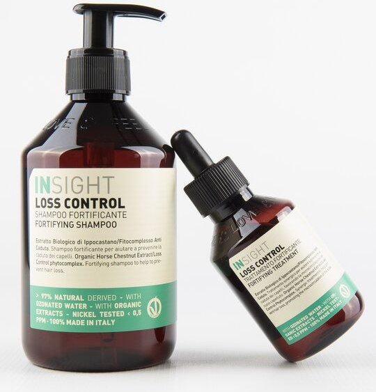Insight LOSS CONTROL GEGEN HAARAUSFALL 400 ml SHAMPOO + 100 ml LOTION