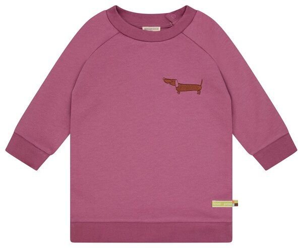 loud + proud Babys & Kinder Weiches Sweatkleid, GOTS-zertifiziert