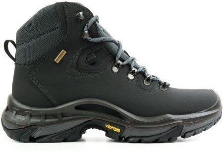 Will's Vegan Shop Wasserdichte Wanderstiefel Schwarz Herren 14-01-01-01