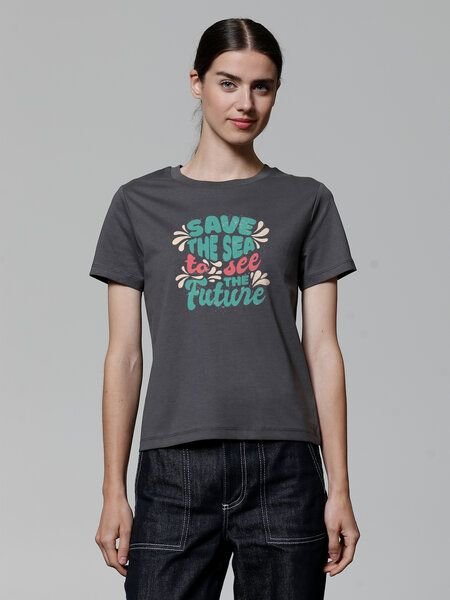 Thumbnail - watapparel T-Shirt Frauen Save the sea