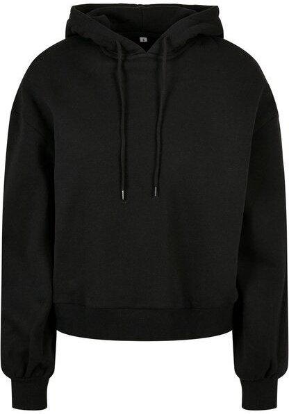 Build Your Brand Ladies´ Organic Oversized Hoody flauschige Kapuze bis 5XL