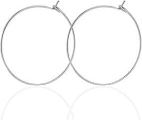 ELEKTROPULLI Feine Creolen in 25mm