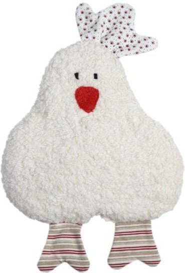 Efie Dinkelkorn-Wärmekissen Huhn rot, kbA, 100 % Made in Germany