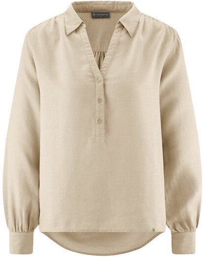 HempAge Damen Schlupfbluse Hanf/Biobaumwolle Normal Fit