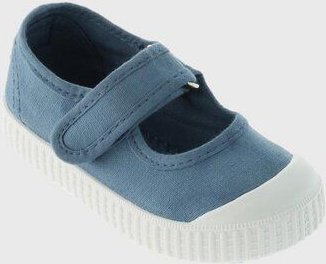 Victoria vegane Kinder-Klett-Ballerinas – Mercedes de Lona