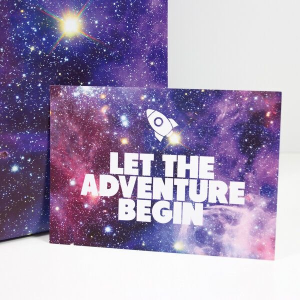 Bow & Hummingbird Postkarte Adventure