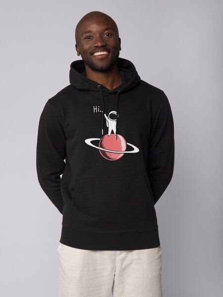 Thumbnail - watapparel Hoodie Unisex Astronaut says Hi