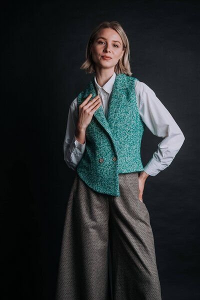 De IONESCU Die Weste „Crisana” aus 100 % Wolle