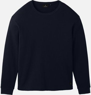 Herren Longsleeve aus Bio-Baumwolle - LARKSPUR - recolution