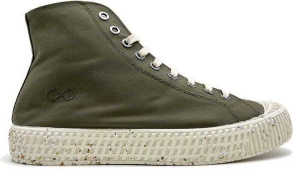 Veganer Sneaker "nat-2 Mono ETA waterproof" aus Biobaumwolle MEN