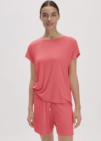 hessnatur Kurzarm Schlafshirt Relaxed PURE FLOW aus TENCEL Modal