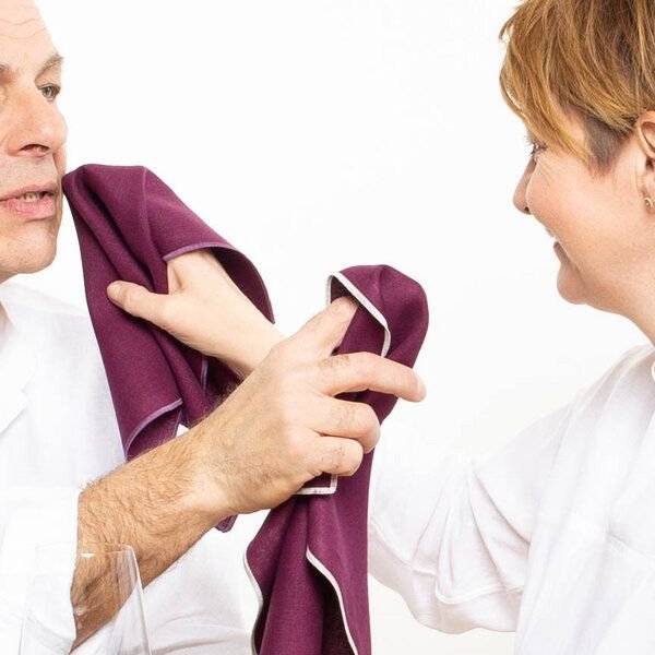 nahtur-design Leinenservietten 4er Set, 100% Leinen