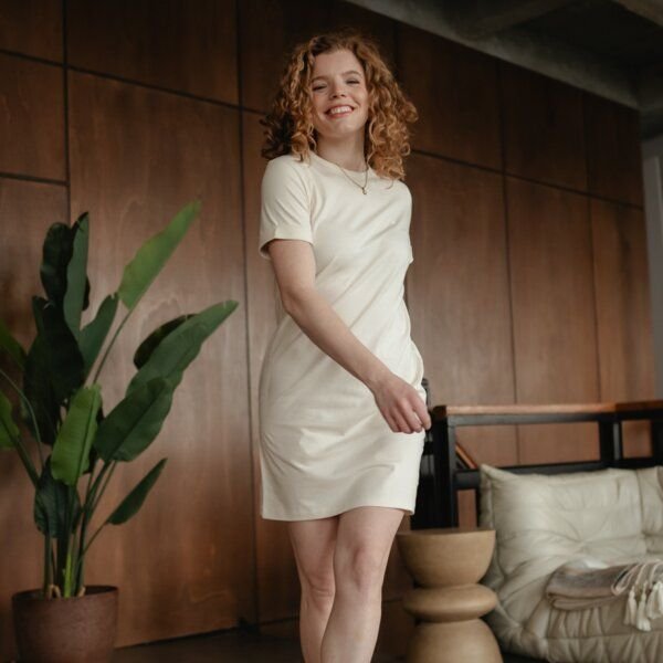 NORDLICHT Damen T-Shirt Kleid Maila | Recycelt