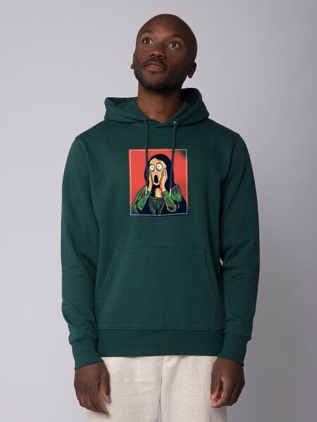 watapparel Hoodie Unisex Mona Lisa Scream