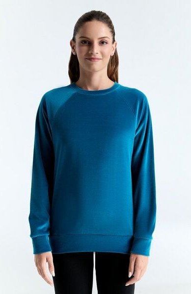 Leela Cotton Nickysweatshirt - 1277