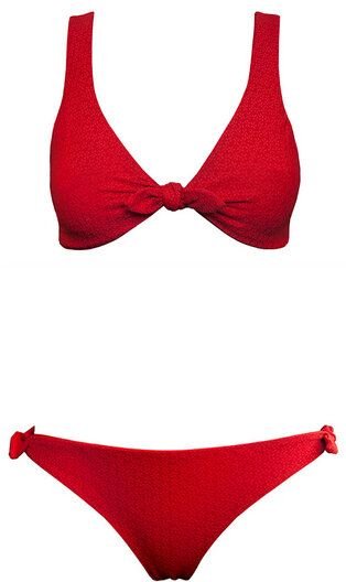 Anekdot Bikini Set Geranium Line Top + Line Slip