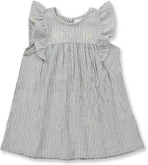 sense-organics Mädchenkleid Franja aus Seersucker Stoff von Sense Organics