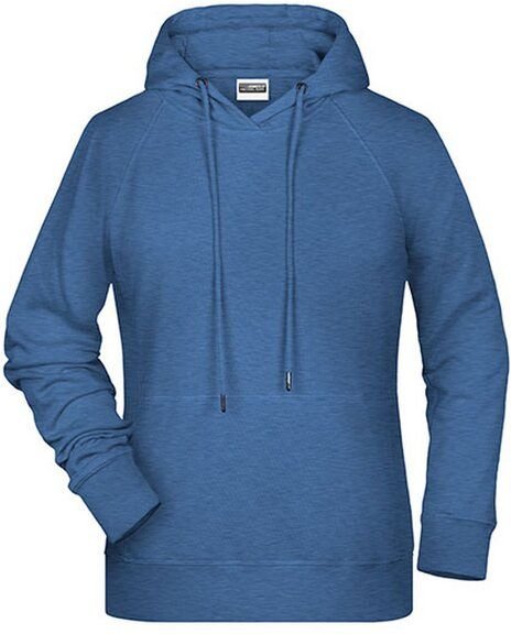 James & Nicholson Damen College Hoodie Hoody Kapuzenpullover Kapuzenpulli Meliert Melang