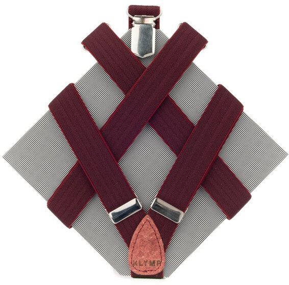 klYmp Hosenträger 'regular' fischgrat vegan