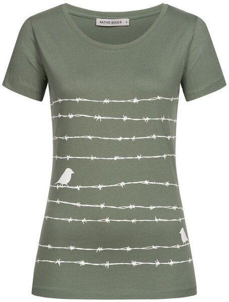 NATIVE SOULS T-Shirt Damen - Barbwire