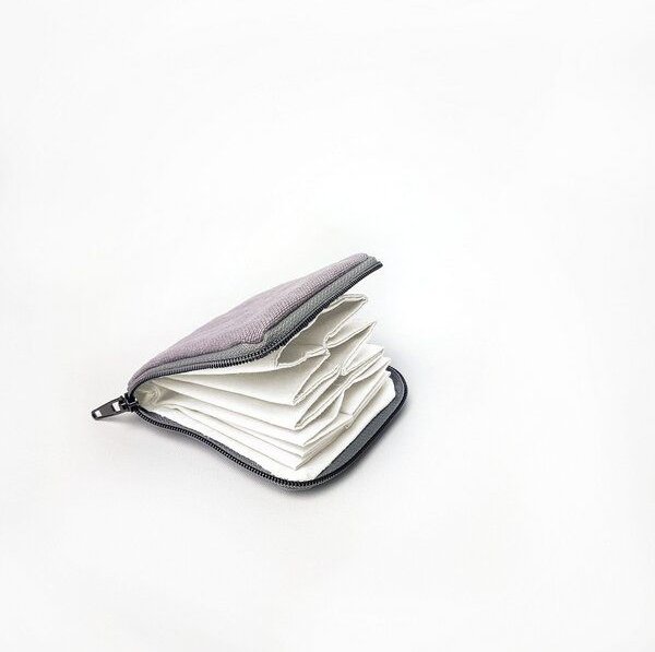 Bridge&Tunnel Schmucketui Leinen flieder