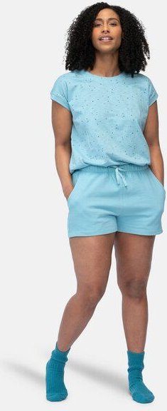 greenjama Damen Short in Strukturmuster, aus Bio Baumwolle und GOTS zertifiziert
