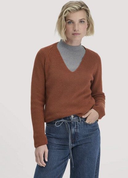 hessnatur Strick Pullover Regular aus reiner Bio-Baumwolle