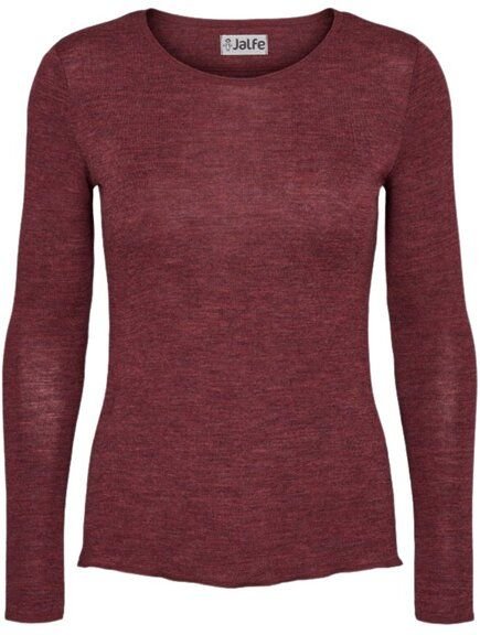 Jalfe Longsleeve Wolle plain melange