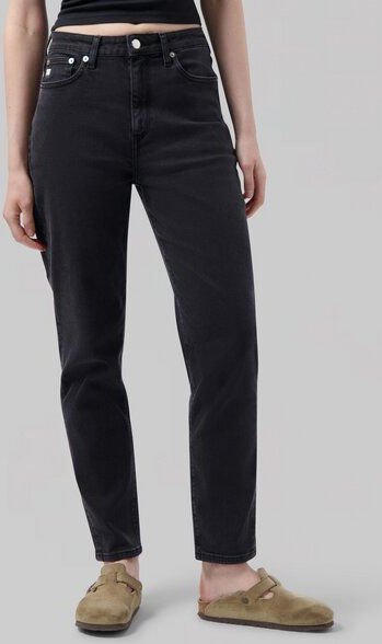 MUD Jeans Mams Stretch Tapered Jeans aus Baumwolle / Tencel
