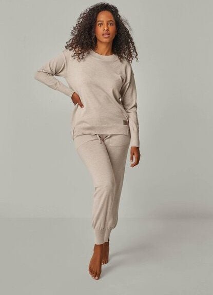 YOU LOOK PERFECT Merino Loungewear Set "Strickpullover Bella & Strickhose Bella"