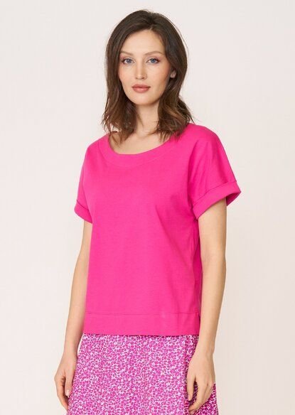 LANA Organic Basic Shirt aus Bio Baumwolle, Modell Sarah