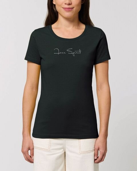 Human Family Bio Damen Rundhals T-Shirt "Amare - Free Spirit"