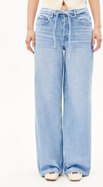 ARMEDANGELS ASTRAEAAS Damen Wide Jeans Bio-Baumwoll Mix