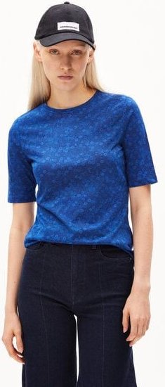 ARMEDANGELS DONAAJI MILLES FLEURS - Damen T-Shirt Slim Fit aus Bio-Baumwolle
