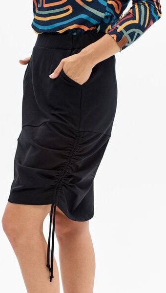 KOKOworld Rock Arvena – Asymmetrischer Schnitt – Bequeme Taschen – Erhältlich in Schwarz oder mit Print-Panel – Fair pro...