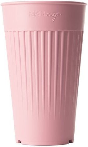 reMAIN MAINcup - 4 St. nachhaltige Mehrweg-Trinkbecher 400 ml aus recyceltem Kunststoff – Bruchfest, Spülmaschinenfest &...