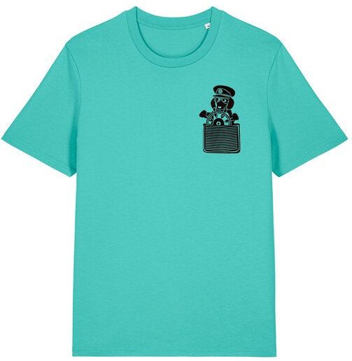 päfjes Dackel / Dackelkapitän Fair Wear Unisex BioT-Shirt