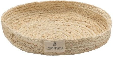 Originalhome Natürlicher Teller aus Jute, handgefertigt (30 cm)