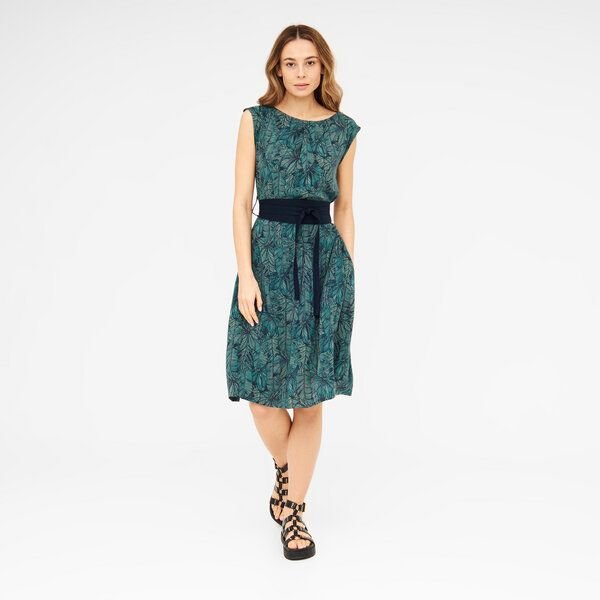 Thumbnail - WiDDA berlin ADELE Kleid forest aus ECOVERO®