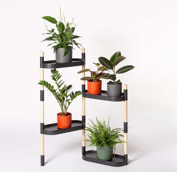 CitySens Blumenregal mit 4 Ablagen