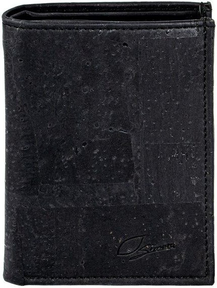 Simaru Herren Geldbörse aus Kork Portemonnaie mit RFID–Schutz stabil & wasserabweisend