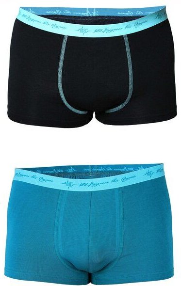 108 Degrees 4er Mix Pack Herren Retro Pants GOTS, Fairtrade