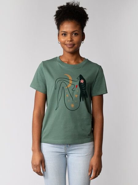 watapparel T-Shirt Frauen Love and flex