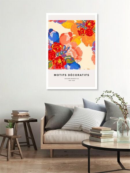 Photocircle Poster / Leinwandbild - Édouard Bénédictus: Art Deco Variation der Motifs Décoratifs