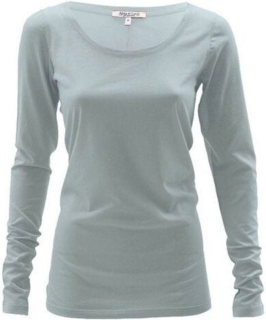 Alma & Lovis Langarmshirt aus 100% Bio-Baumwoll-Jersey (kbA) | Pure Shirt