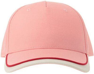 Atlantis Headwear Atlantis Kinder Basecap - Klettverschluss, mehrfarbig, Bio-Baumwolle