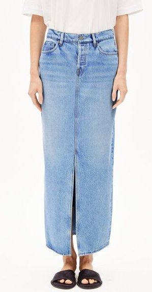 ARMEDANGELS KYRAA Damen Jeansrock aus Hanf-Mix