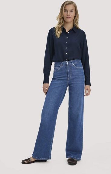 hessnatur Jeans ALVA High Rise Wide Leg aus Bio-Denim